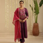 Gulabik Purple and Hot Pink Tassel Set