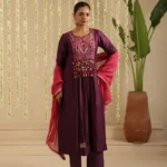 Gulabik Purple and Hot Pink Tassel Set