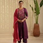 Gulabik Purple and Hot Pink Tassel Set