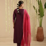 Gulabik Purple and Hot Pink Tassel Set