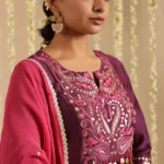 Gulabik Purple and Hot Pink Tassel Set