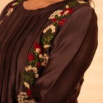 Gulabik Firdaus Suit Set - Coke