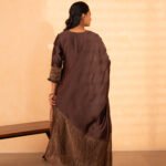Gulabik Firdaus Suit Set - Coke