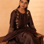 Gulabik Firdaus Suit Set - Coke