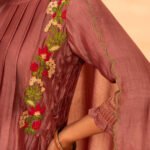 Gulabik Firdaus Suit Set - Dusty Rose