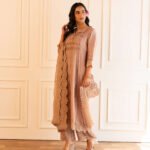 Gulabik Kanak Suit Set - Champagne