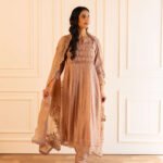 Gulabik Kanak Suit Set - Champagne