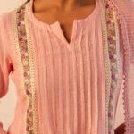 Gulabik Mithila Suit Set - Powder Pink