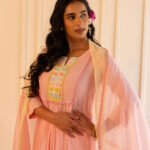 Gulabik Heena Suit Set - Powder Pink