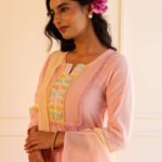 Gulabik Heena Suit Set - Powder Pink