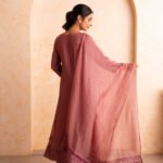 Gulabik Mehak Suit Set - Dusty Rose