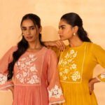 Gulabik Rati Kurta Pant Set - Yellow