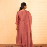 Gulabik Shree Suit Set - Dusty Rose