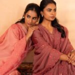 Gulabik Shree Suit Set - Dusty Rose