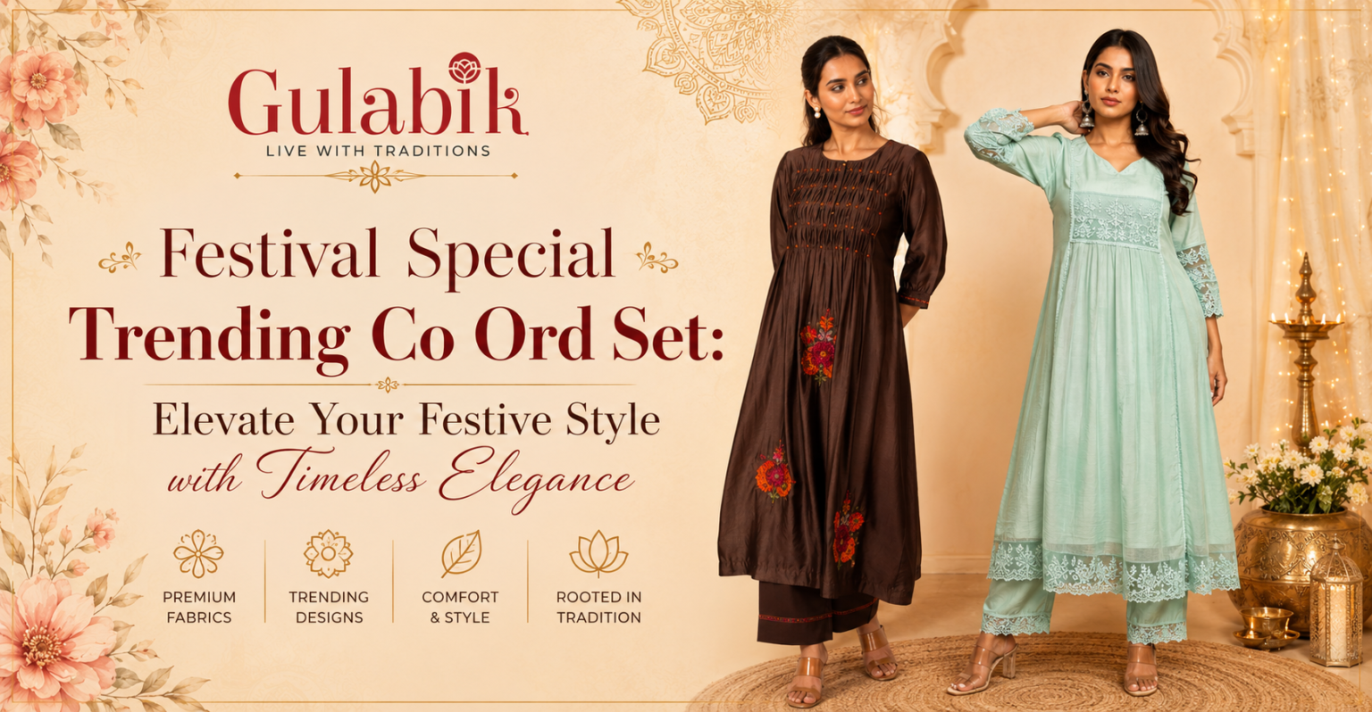 Festival Special Trending Co Ord Set