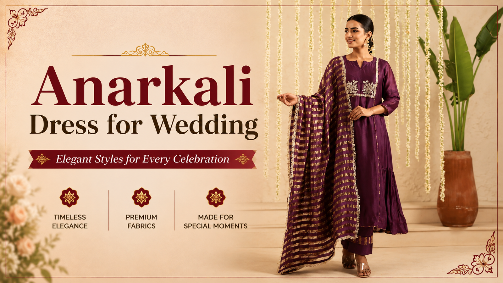 Anarkali Dress For Wedding